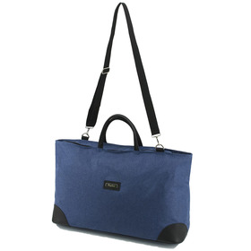 Дорожная сумка (ВД45-03350) комбинированный материал (тестиль + НК), синий, 1х800х55 см