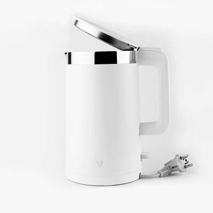 Чайник электрический Viomi Smart Kettle, пластик, колба металл, 1.5 л, 1800 Вт, белый - фото 51526485