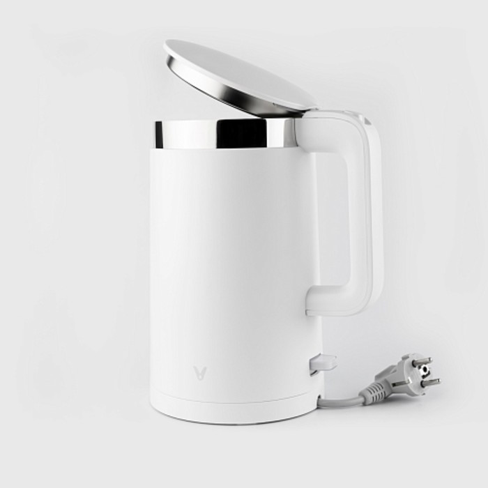 Чайник электрический Viomi Smart Kettle, пластик, колба металл, 1.5 л, 1800 Вт, белый - фото 51526486