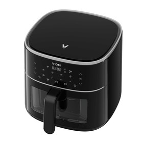 Аэрогриль Viomi Smart Air Fryer Pro 6L, 1500 Вт, 200°C, 6 л, чёрный