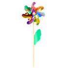 Ветерок «Цветочек» на деревянной палочке - фото 8907199