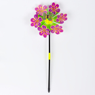 Ветерок «Бабочка на цветке», цвет МИКС - фото 3926352