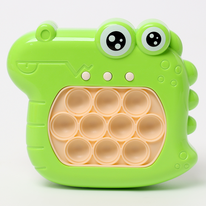 Развивающая игрушка «Крокодил» с подвесом, свет, звук, виды МИКС - фото 1900718332