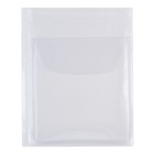 Файл-вкладыш А4, 180 мкм, Calligrata, ПВХ, усиленный, с расширением и клапаном. матовый, 5 штук - Фото 4