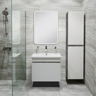 Пенал для ванной комнаты "Модена" железный камень, 30 х 35 х 150 см - Фото 3