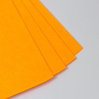 Фетр 1 мм "Оранжевый" набор 4 листа 30х40 см - фото 8868374