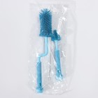 Ёршик для сосок и пустышек Крошка Я, 3 шт., голубой - Фото 8