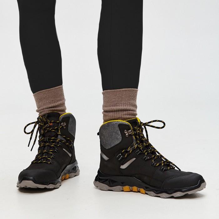 Ботинки треккинговые женские WANNGO WG9-08-LTT-2, демисезонные, цвет черный, размер 40