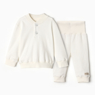 Комплект детский (джемпер, брюки) MINAKU цвет экрю, рост 74-80 см - фото 321036278