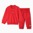 Комплект детский (джемпер, брюки) MINAKU цвет красный, рост 74-80 см - фото 321036341
