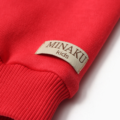 Комплект детский (джемпер, брюки) MINAKU, рост 68-74 см, красный