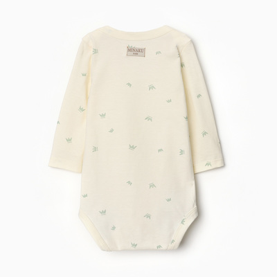 Боди детское MINAKU, рост 74-80 см, молочное
