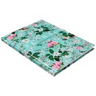 Бизнес-блокнот А5, 80 листов, в клетку, Floral collection, твёрдая обложка, 5-цветный блок, блок 65г/м2 - фото 23642900