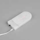 УЦЕНКА Гирлянда «Нить», 1.5 м, роса, с насадками «Шишки и ветки», IP20, 30 LED, батарейки CR2032×2 (в комплекте), серебристая нить, свечение тёплое белое 10331883