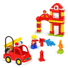 Конструктор «Пожарная станция», 61 деталь, уценка 10331868