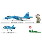 Уценка Конструктор Модельки «Сверхзвуковой истребитель СУ 27», 1040 деталей - Фото 2