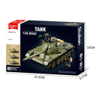 Конструктор «Модельки. Танк», 1:35, 604 детали, уценка - Фото 5