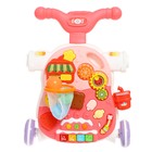 УЦЕНКА Столик-ходунки 4в1 ZABIAKA, звуковые эффекты, цвет МИКС - Фото 5