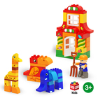 УЦЕНКА Конструктор «Зверята», 72 детали - Фото 2