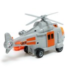 Вертолёт инерционный «Спасатель», 1:20, свет и звук, уценка - Фото 3