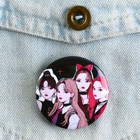 Значок закатной аниме «K-pop группа», d=38мм (комплект 10 шт) - фото 23637450