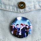 Значок закатной аниме «БТС», K-pop, 38мм (комплект 10 шт) - фото 23637470