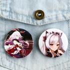 Значки закатные «Аниме девочки», 38 мм, МИКС - Фото 15