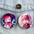 Значки закатные «Аниме девочки», 38 мм, МИКС - Фото 18