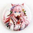 Значки закатные «Аниме девочки», 38 мм, МИКС - Фото 4