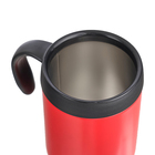 Термокружка, 450 мл, Hot & Сool, сохраняет тепло 6 часов, 13 х 16 см, красная - Фото 4