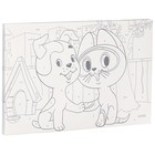 Картина по номерам для детей «Котенок Гав», 20×30 см - Фото 9
