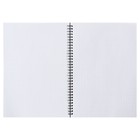 Тетрадь на спирали Calligrata A4, 48 листов, в клетку, блок офсет, чёрная - Фото 4