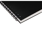 Тетрадь на спирали Calligrata A4, 48 листов, в клетку, блок офсет, чёрная - Фото 5