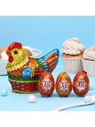 Шоколадный набор «Курочка», кондитерская глазурь, 120 г - Фото 2