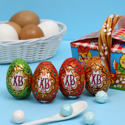 Кондитерское изделие «Корзинка с яйцами», набор, 60 г