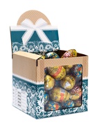 Шоколадное яйцо «ХВ», кондитерская глазурь, 15 г - Фото 3