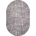 Ковёр овальный Merinos Richi, размер 80x150 см, цвет gray - фото 301354273