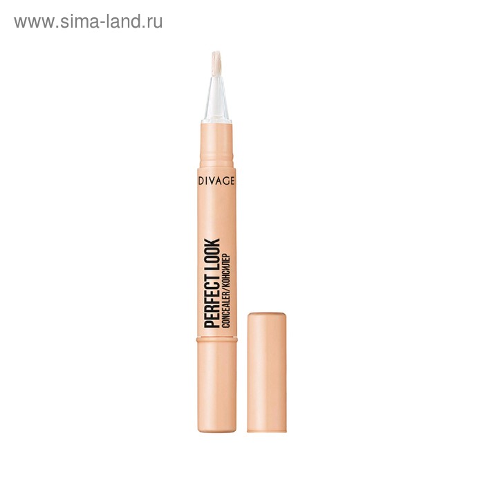 Жидкий консилер Divage Perfect Look, тон № 02 - Фото 1