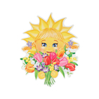 Набор украшений на скотче «Солнечная весна» 14 деталей, 63×101 см 10328424