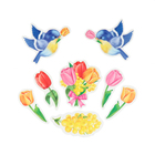 Набор украшений на скотче «Солнечная весна» 14 деталей, 63×101 см 10328424