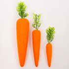 Декор «Морковки» набор 3 шт., 5 × 14 × 28 см - фото 8927734
