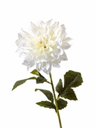 Цветы искусственные «Георгина экстра галант», h=60 см, d=15 см, белые 10084655