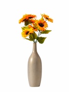 Цветы искусственные «Подсолнух галант», h=60 см, d=12 см, оранжевые (комплект 2 шт) - фото 63088959
