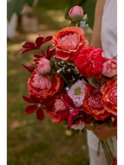 Цветы искусственные "Пион Эльза" d-10 см 64 см, персиковый - фото 809230896