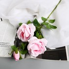 Цветы искусственные "Роза плетистая" d-10 см 67 см, розовый - фото 296963974