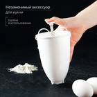 УЦЕНКА Форма для пончиков Доляна, 10×19 см, цвет белый - Фото 6