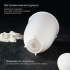 УЦЕНКА Форма для пончиков Доляна, 10×19 см, цвет белый - Фото 7