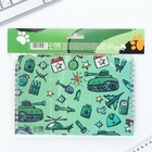 Подарочный набор, двойной блокнот на гребне с заданиями 15×12 см, 30 л. и ручка «23 февраля: Я тебя защитю» - Фото 14