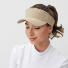 Козырек женский MINAKU, цвет бежевый, р-р 58 10110714