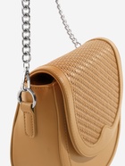 Ручка для сумки, бамбук, с цепочками и карабинами, 60 см, цвет серебряный - Фото 7